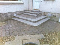 Granite doorsteps from Step by Step Granite Glasgow